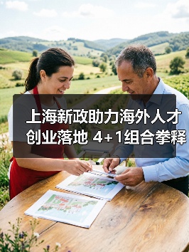 上海新政助力海外人才创业落地 4+1组合拳释放哪些机遇?(图4) 上海新政助力海外人才创业落地 4+1组合拳释放哪些机遇?(图4)