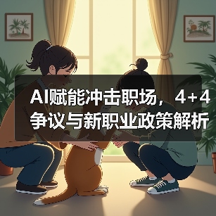 AI赋能冲击职场,4+4争议与新职业政策解析(图2) AI赋能冲击职场,4+4争议与新职业政策解析(图2)