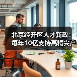 北京经开区人才新政：每年10亿支持高精尖产业创新（图2）
