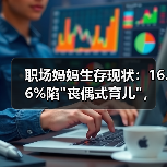 职场妈妈生存现状:16.6%陷 职场妈妈生存现状:16.6%陷