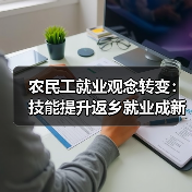 农民工就业观念转变:技能提升返乡就业成新趋势(图4) 农民工就业观念转变:技能提升返乡就业成新趋势(图4)
