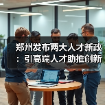 郑州发布两大人才新政:引高端人才助推创新发展(图3) 郑州发布两大人才新政:引高端人才助推创新发展(图3)