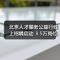 北京人才服务公益行线上招聘启动 3.5万岗位精准对接（图2）