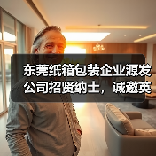 东莞纸箱包装企业源发公司招贤纳士，诚邀英才加盟（图2）