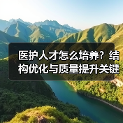 医护人才怎么培养？结构优化与质量提升关键在哪儿（图4）