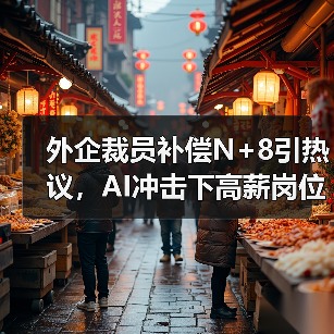 外企裁员补偿N+8引热议，AI冲击下高薪岗位首当其冲（图3）
