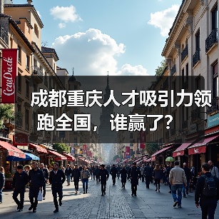 成都重庆人才吸引力领跑全国,谁赢了?(图2) 成都重庆人才吸引力领跑全国,谁赢了?(图2)