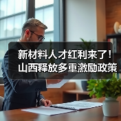 新材料人才红利来了!山西释放多重激励政策(图4) 新材料人才红利来了!山西释放多重激励政策(图4)