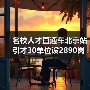 名校人才直通车北京站引才30单位设2890岗位（图2）
