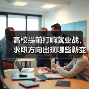 高校提前打响就业战，求职方向出现哪些新变化？（图4）