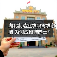 湖北制造业求职需求激增 为何成招聘热土?(图1) 湖北制造业求职需求激增 为何成招聘热土?(图1)
