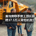 麦当劳联手劳工部长招聘37.5万人背后的政治博弈(图3) 麦当劳联手劳工部长招聘37.5万人背后的政治博弈(图3)