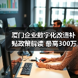 厦门企业数字化改造补贴政策解读 最高300万(图2) 厦门企业数字化改造补贴政策解读 最高300万(图2)