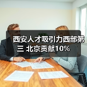 西安人才吸引力西部第三 北京贡献10%（图1）