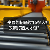 宁夏如何通过15条人社政策打造人才链?(图4) 宁夏如何通过15条人社政策打造人才链?(图4)