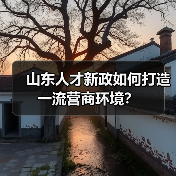 山东人才新政如何打造一流营商环境?(图4) 山东人才新政如何打造一流营商环境?(图4)