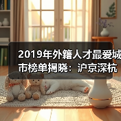 2019年外籍人才最爱城市榜单揭晓：沪京深杭领衔（图1）