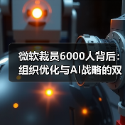 微软裁员6000人背后:组织优化与AI战略的双重考量(图1) 微软裁员6000人背后:组织优化与AI战略的双重考量(图1)