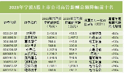 宁波A股高管薪酬霸榜:光伏领跑,电力设备汽车涨薪明显(图4) 宁波A股高管薪酬霸榜:光伏领跑,电力设备汽车涨薪明显(图4)