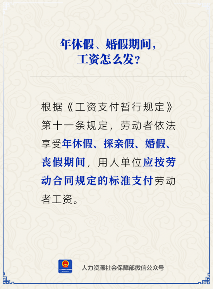 【人社日课·】年休假期间，工资怎么发？